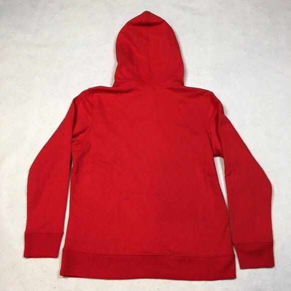Gap Womens S Logo Hooded Sweatshirt Red Plaid Christmas Holiday Classic Retro - Picture 8 of 9